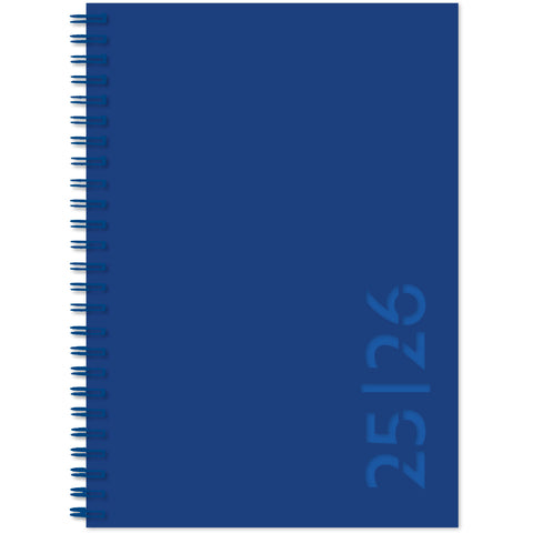 SIMPLEX Schüleragenda Colors 25/26 40133S3.26 1W/2S 17M blau ML 12x16.5cm