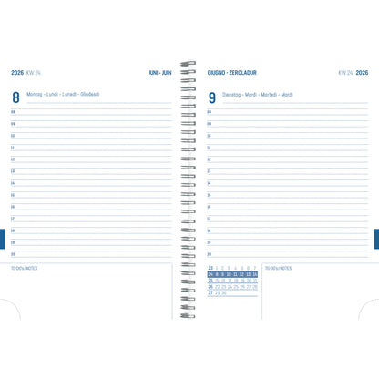 SIMPLEX Schüleragenda Emotions 25/26 500211.26 1T/1S 12M Surf Van 12x16.5cm