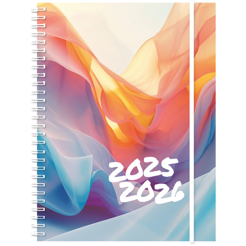 SIMPLEX Schüleragenda Emotions 25/26 500212.26 1T/1S 12M Fantasy ML 12x16.5cm