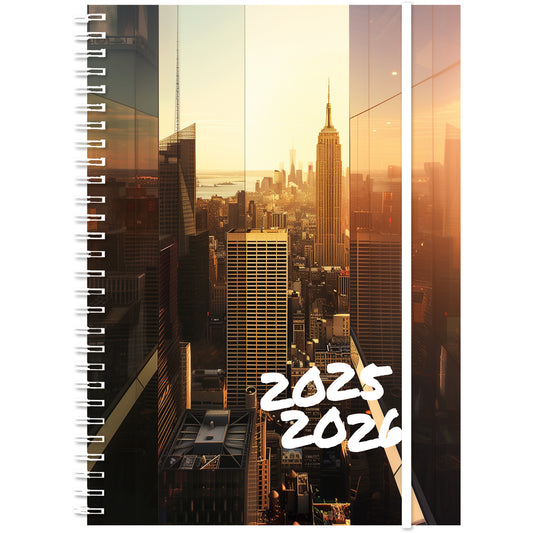 SIMPLEX Schüleragenda Emotions 25/26 500214.26 1W/2S 17M High Rise 14.8x21cm