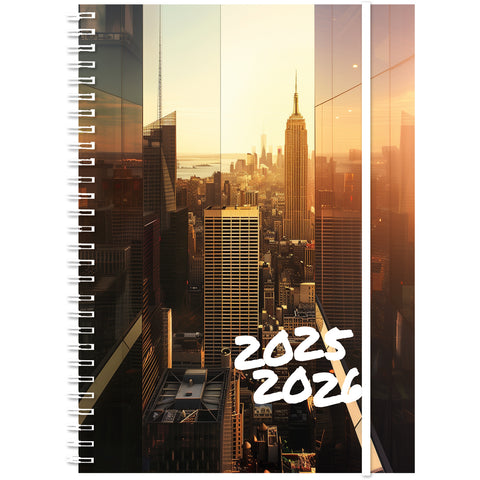 SIMPLEX Schüleragenda Emotions 25/26 500214.26 1W/2S 17M High Rise 14.8x21cm