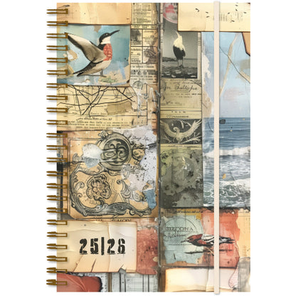 SIMPLEX Schüleragenda Emotions 25/26 500223.26 1W/2S 17M Ahoi ML 8x12.5cm