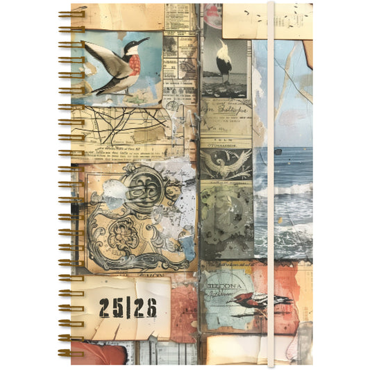 SIMPLEX Schüleragenda Emotions 25/26 500223.26 1W/2S 17M Ahoi ML 8x12.5cm