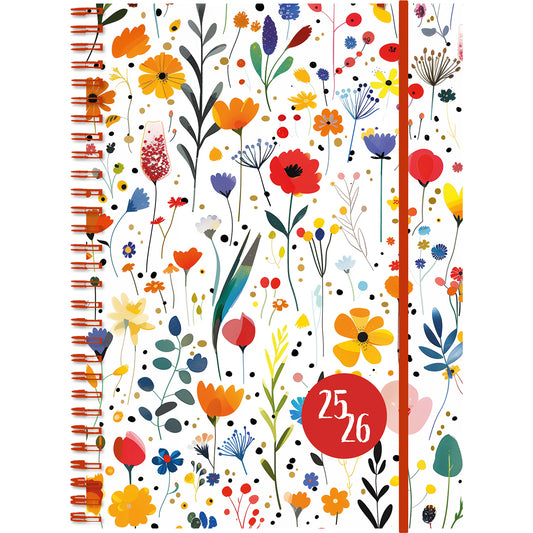 SIMPLEX Schüleragenda Touch 25/26 500234.26 1W/2S 17M Field ML 14.8x21cm
