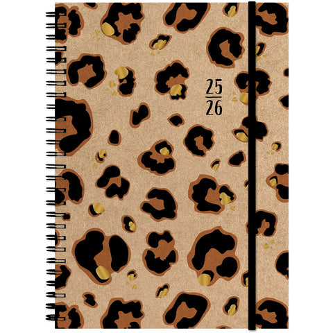 SIMPLEX Schüleragenda Kraftpap. 25/26 500412.26 1W/2S 17M Leo ML 14.8x21cm