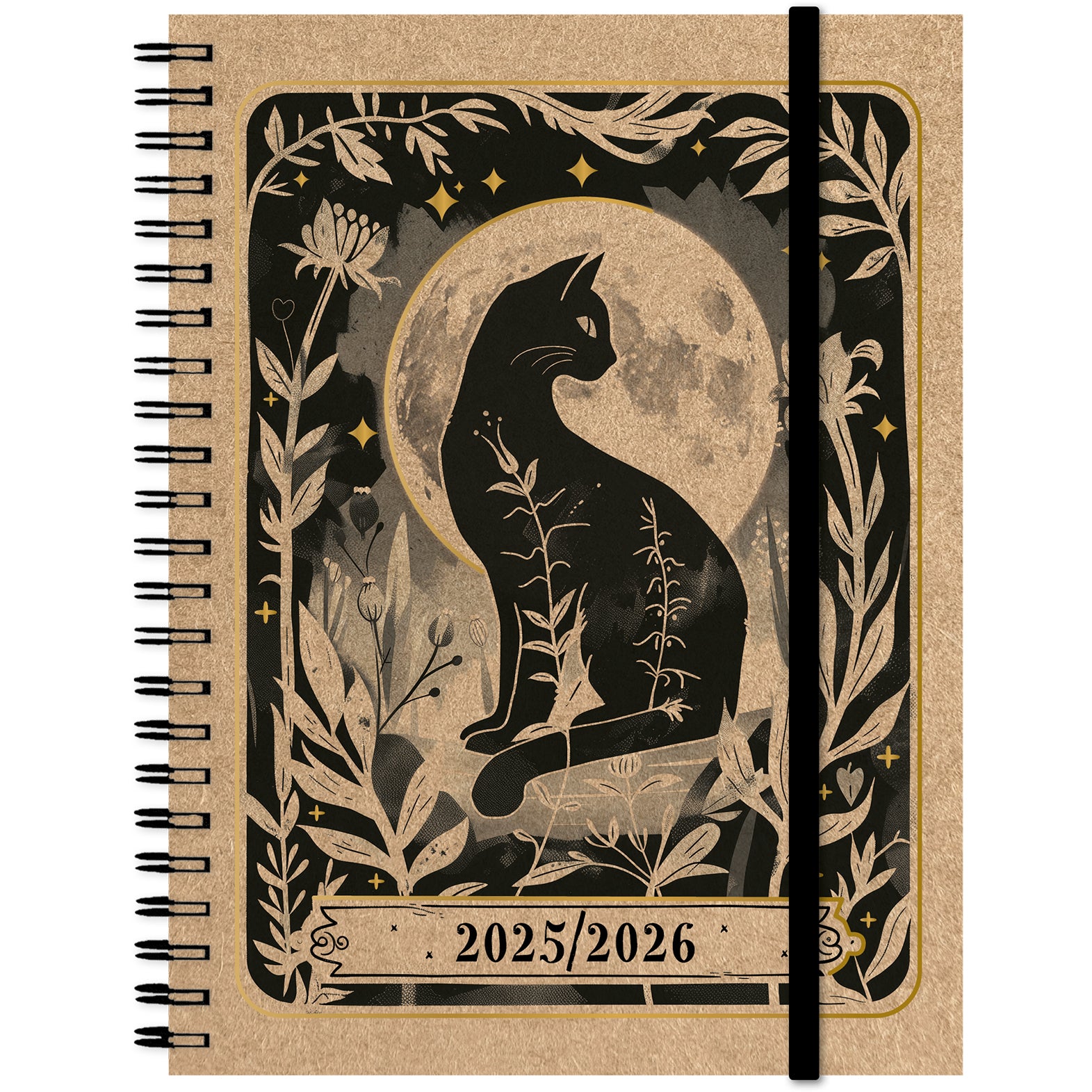 SIMPLEX Schüleragenda Kraftpap. 25/26 500413.26 1W/2S 17M Cat ML 12x16.5cm