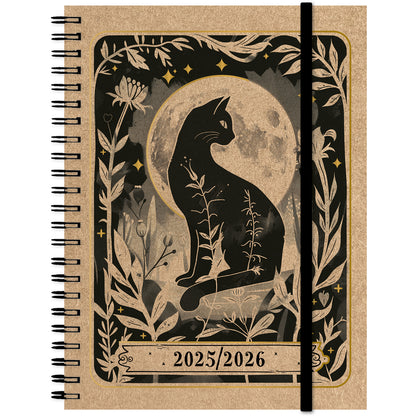 SIMPLEX Schüleragenda Kraftpap. 25/26 500413.26 1W/2S 17M Cat ML 12x16.5cm