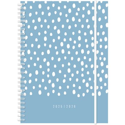 SIMPLEX Schüleragenda Joy 25/26 500415.26 1W/2S 17M aquamarin 14.8x21cm