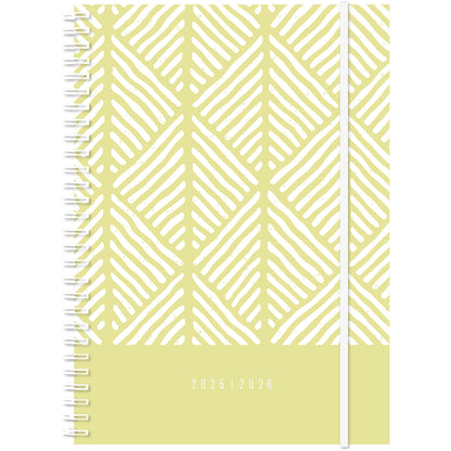 SIMPLEX Schüleragenda Joy 25/26 500418.26 1W/2S 17M matchagrün 14.8x21cm