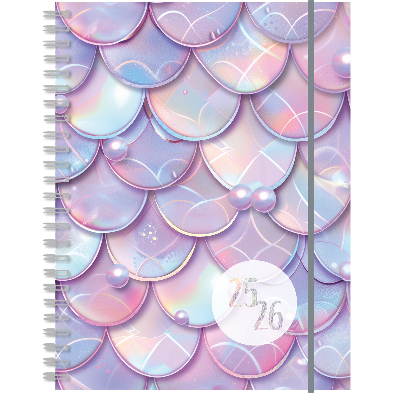 SIMPLEX Schüleragenda Touch 25/26 500430.26 1W/2S 17M Mermaid ML 12x16.5cm