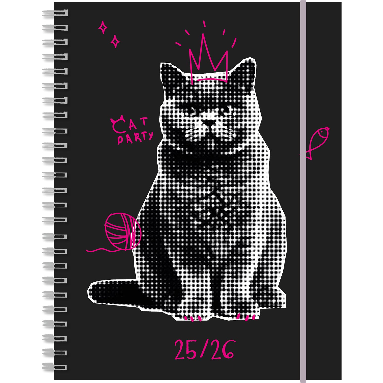 SIMPLEX Schüleragenda Touch 25/26 500431.26 1W/2S 17M Cat ML 12x16.5cm