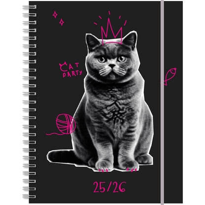 SIMPLEX Schüleragenda Touch 25/26 500431.26 1W/2S 17M Cat ML 12x16.5cm