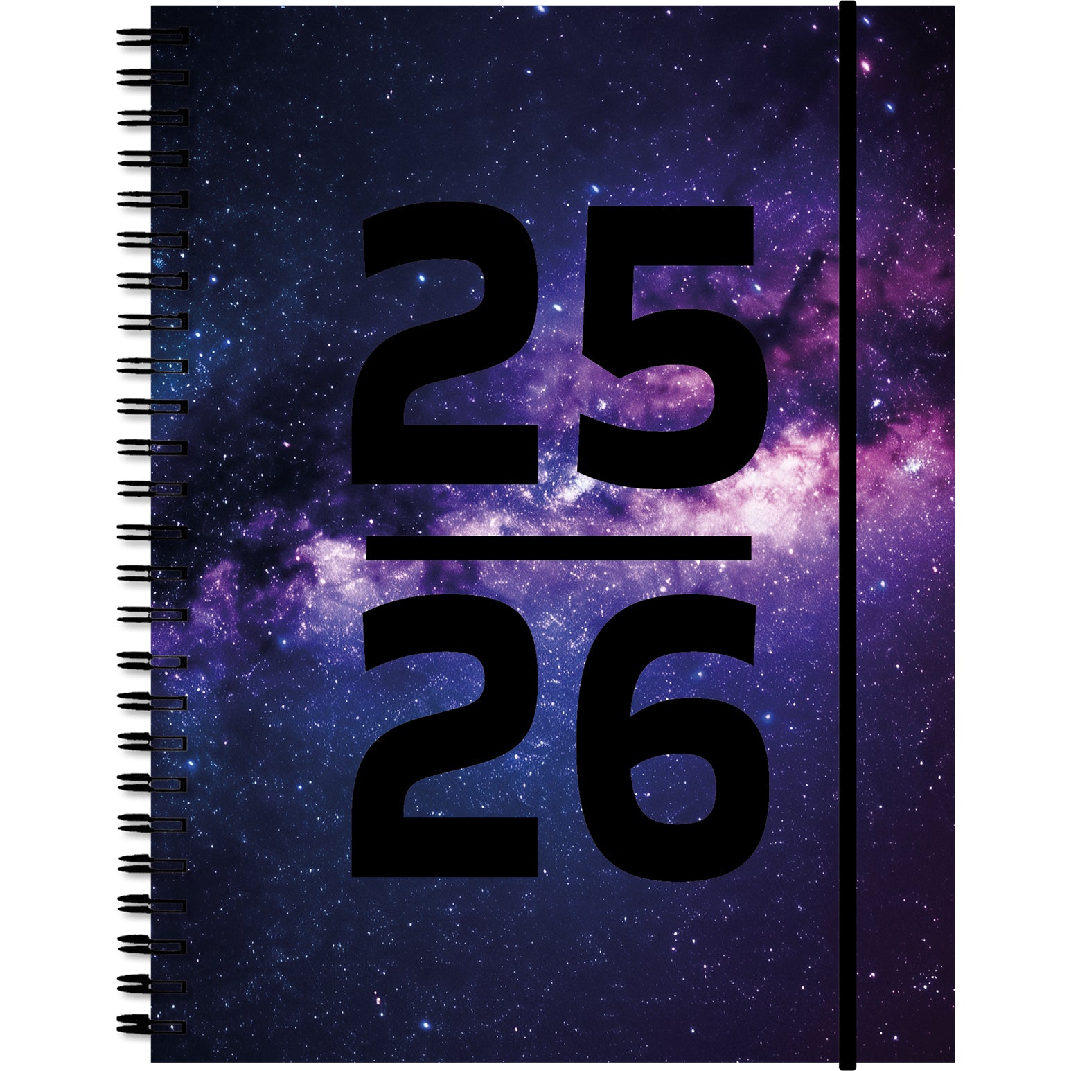 SIMPLEX Schüleragenda Touch 25/26 500432.26 1W/2S 17M Galaxy ML 12x16.5cm