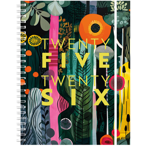 SIMPLEX Schüleragenda Touch 25/26 500433.26 1W/2S 17M Forrest ML 12x16.5cm