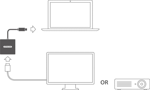 SITECOM MiniDP to HDMI Adapter CN-346 1080p@60Hz