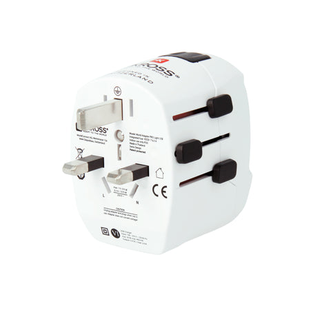 SKROSS World Travel Adapter 1.302460 PRO Light USB 2xA