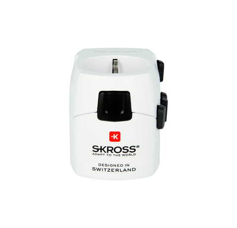 SKROSS World Travel Adapter 1.302523 Pro World+ USB AC