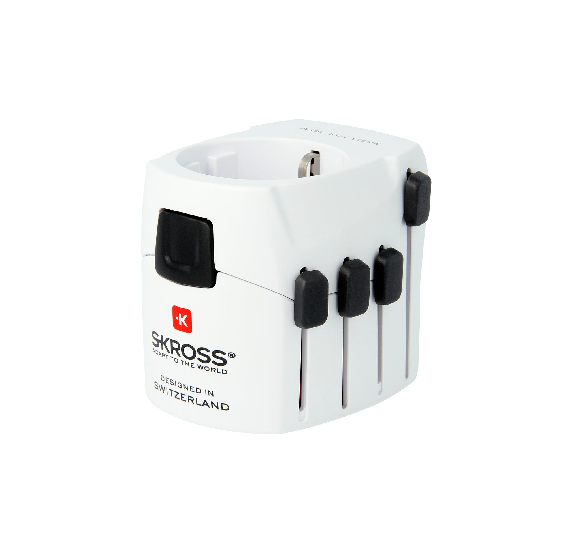 SKROSS World Travel Adapter 1.302523 Pro World+ USB AC