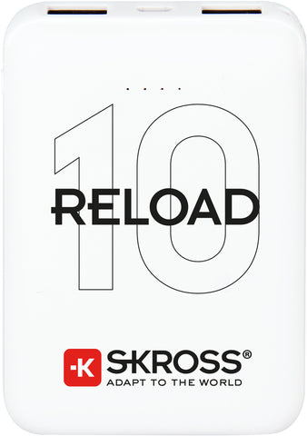 SKROSS Reload 10 Battery 10000mAh 1.400130 5V/1A white