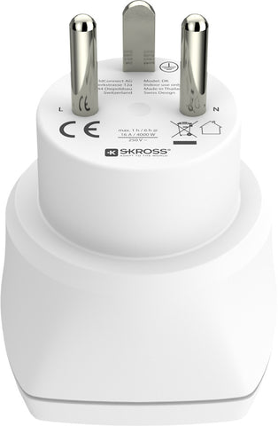 SKROSS Country Travel Adapter Combo 1.500214E World/EU to Denmark