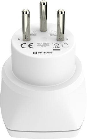 SKROSS Country Travel Adapter Combo 1.500216E World/EU to Israel