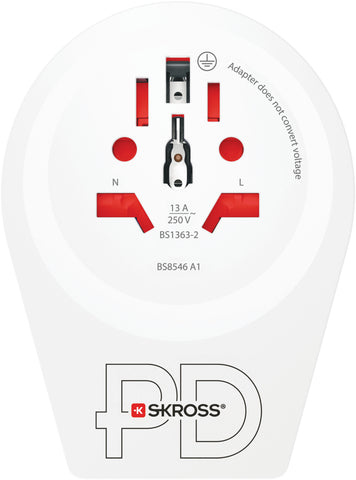 SKROSS Country Travel Adapter 1.500290 World to Europe USB C20PD