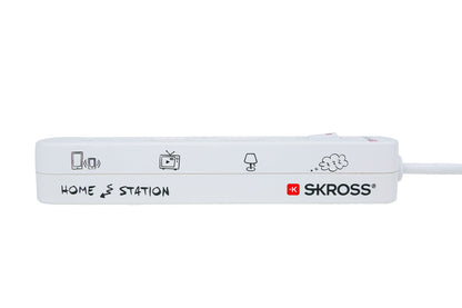 SKROSS Home Station USB-C Retail wht 69.21350 2x T13,1x USB-C + 1x USB-A