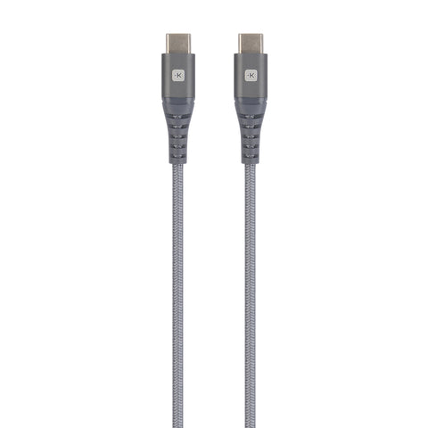 SKROSS USB-C to USB-C Cable 2.0 SKCA0017C-C120CN 1.2m Space Grey