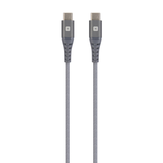 SKROSS USB-C to USB-C Cable 2.0 SKCA0018C-C200CN 2m Space Grey