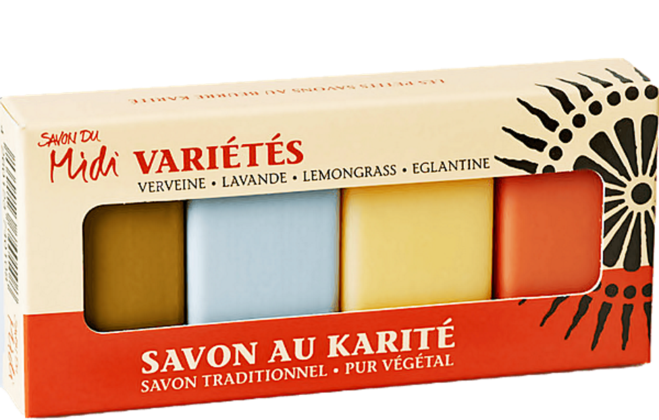 SAVON DU MIDI Gästeseifen Variétés 4x20g