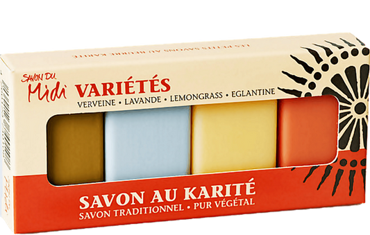 SAVON DU MIDI Gästeseifen Variétés 4x20g