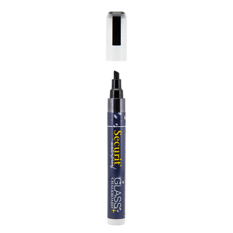 Securit® Kreidemarker wasserfest 2–6 mm – Einzeln, verschiedene Farben