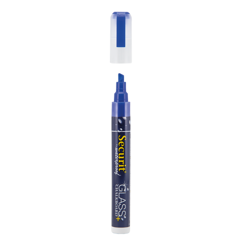 Securit® Kreidemarker wasserfest 2–6 mm – Einzeln, verschiedene Farben