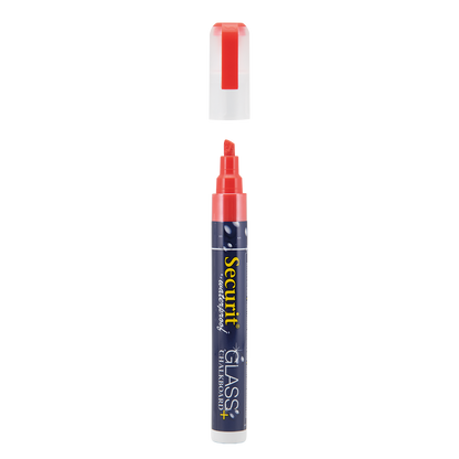 Securit® Kreidemarker wasserfest 2–6 mm – Einzeln, verschiedene Farben