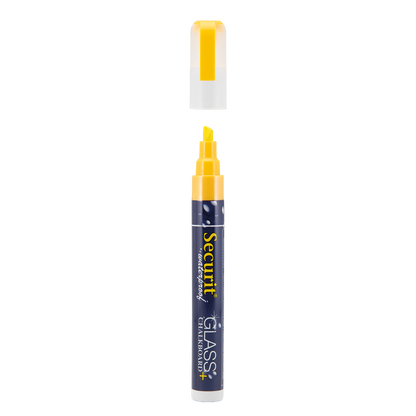 Securit® Kreidemarker wasserfest 2–6 mm – Einzeln, verschiedene Farben