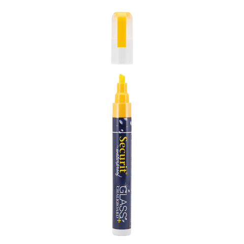 Securit® Kreidemarker wasserfest 2–6 mm – Einzeln, verschiedene Farben