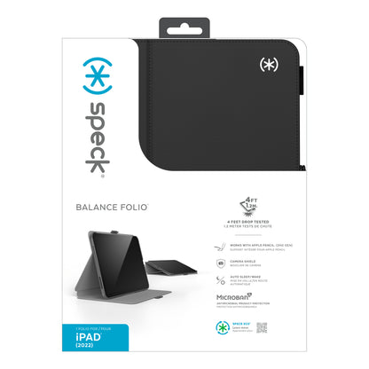 SPECK Balance Folio Black 150226-D143 iPad 10.9 Gen10 (2022)