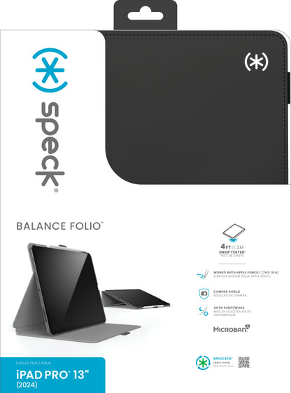 SPECK Balance Folio Black 150527-D143 iPad Pro 13 (2024)