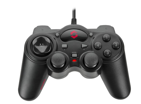 SPEEDLINK Thunderstrike Gamepad SL-6515-BK for PC, black