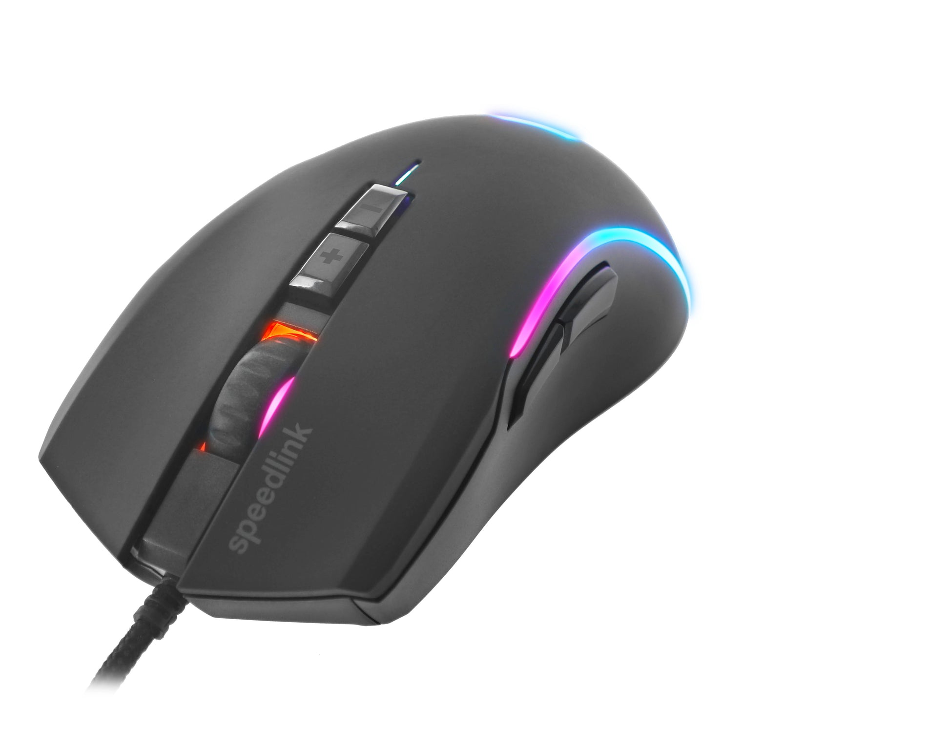 SPEEDLINK ZAVOS Gaming Mouse SL-680022-RRBK Wired, Rubber-Black