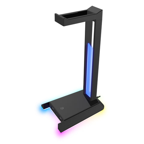 SPEEDLINK EXCELLO NX RGB Headset Stand SL-800911-BK USB 2.0 Hub, Black