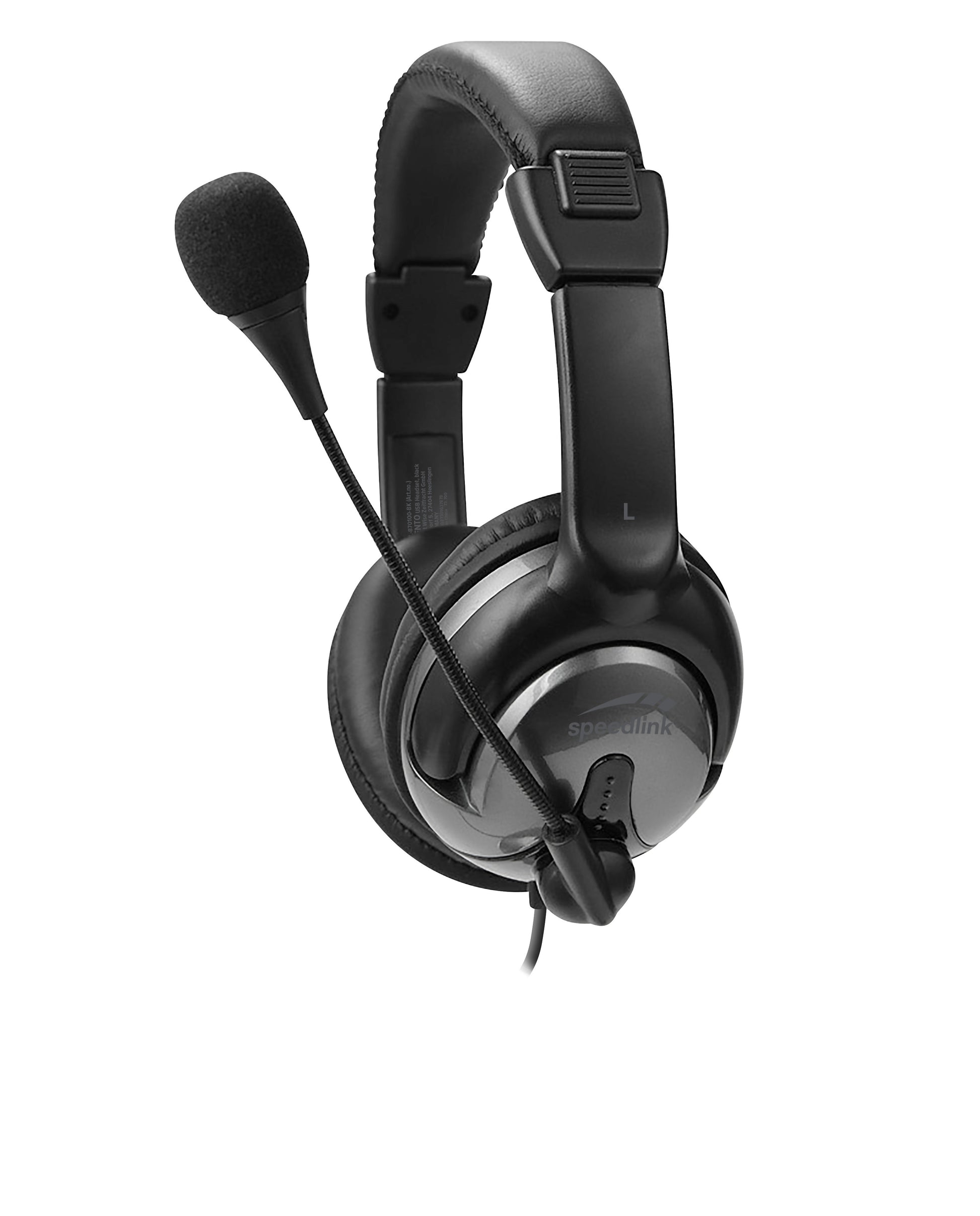 SPEEDLINK SENTO USB Headset SL-870100-BK black