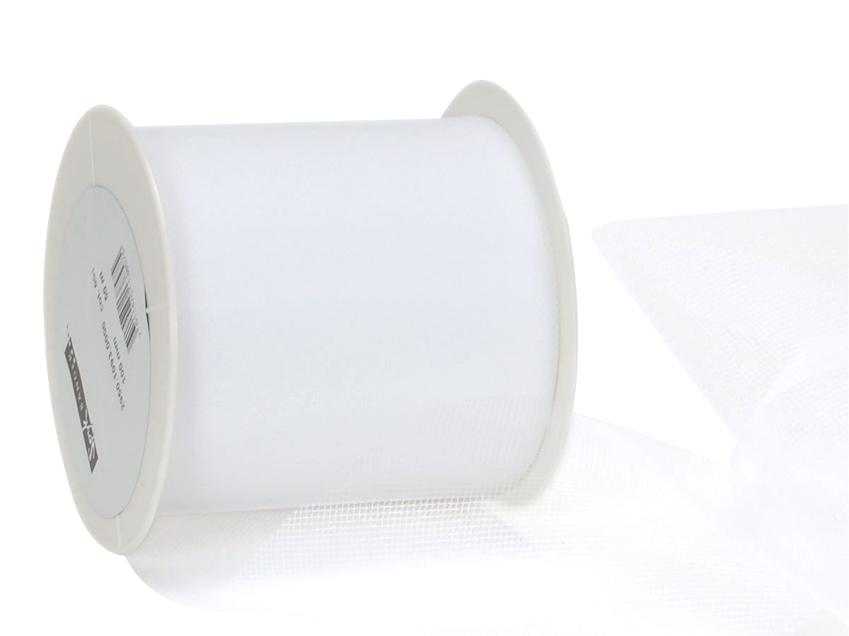 SPYK Band Tüll 2950.1093 10cmx50m weiss