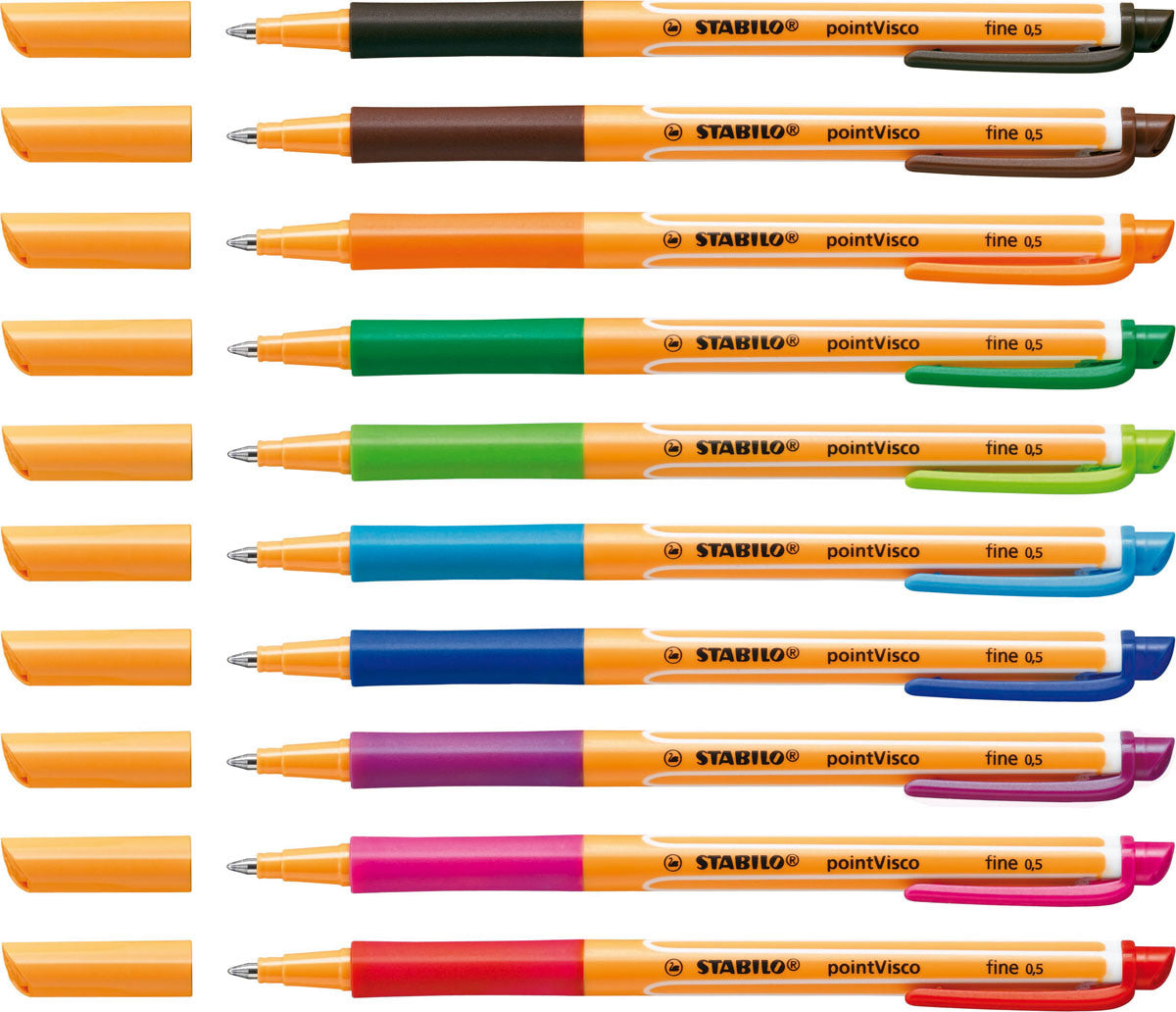 STABILO Tintenroller pointVisco 0,5mm 1099/46 schwarz