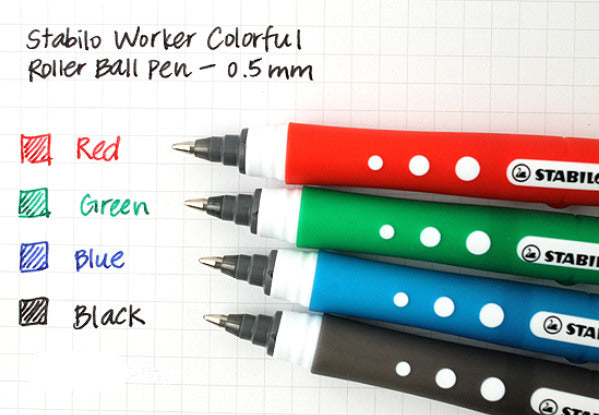STABILO worker colorful Roller 0.5mm 2019/36 grün