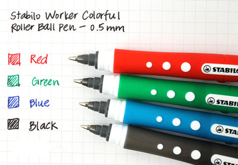 STABILO worker colorful Roller 0.5mm 2019/41 blau