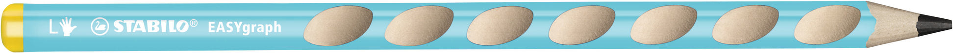 STABILO Bleistift EASYgraph 321/02HB6 Linkshänder hellblau