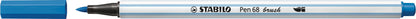 STABILO Fasermaler Pen 68 Brush 568/41 dunkelblau