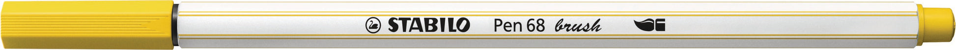 STABILO Fasermaler Pen 68 Brush 568/44 gelb