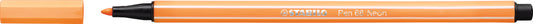 STABILO Fasermaler Pen 68 1mm 68/054 neonorange